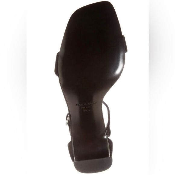 Rag & Bone Leather “Ellis” Sandal Black Size 10 New in Box $395.00 - Picture 9 of 15